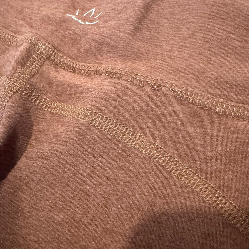 Beyond Yoga wide Flared Leggings, pockets. SZ-SMALL, brown/orange.RUST color - Picture 5 of 7